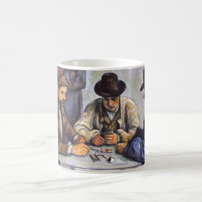 Paul Cezanne - Die Kartenspieler Kaffeetasse (Mittel)