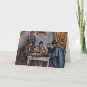 Paul Cezanne - Die Kartenspieler Karte