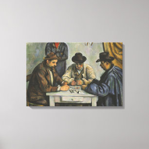Paul Cezanne - Die Kartenspieler Leinwanddruck