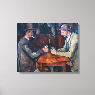 Paul Cezanne - Die Kartenspieler Leinwanddruck