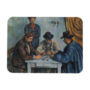 Paul Cezanne die Kartenspieler Magnet