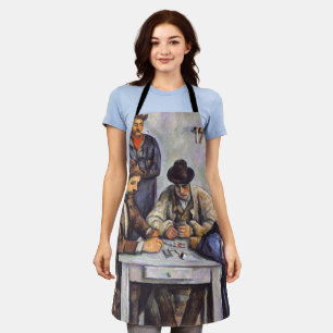 Paul Cezanne - Die Kartenspieler Schürze