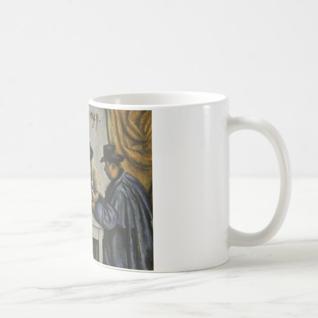 Paul Cezanne - Die Kartenspieler Tasse (Rechts)