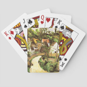 Paul Cezanne, eine Kurve Spielkarten