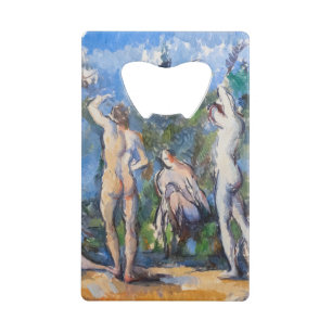 Paul Cezanne - Fünf Badende Geldbeutel Flaschenöffner