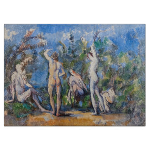 Paul Cezanne - Fünf Badende Schneidebrett
