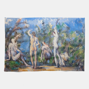 Paul Cezanne - Fünf Bathers Geschirrtuch