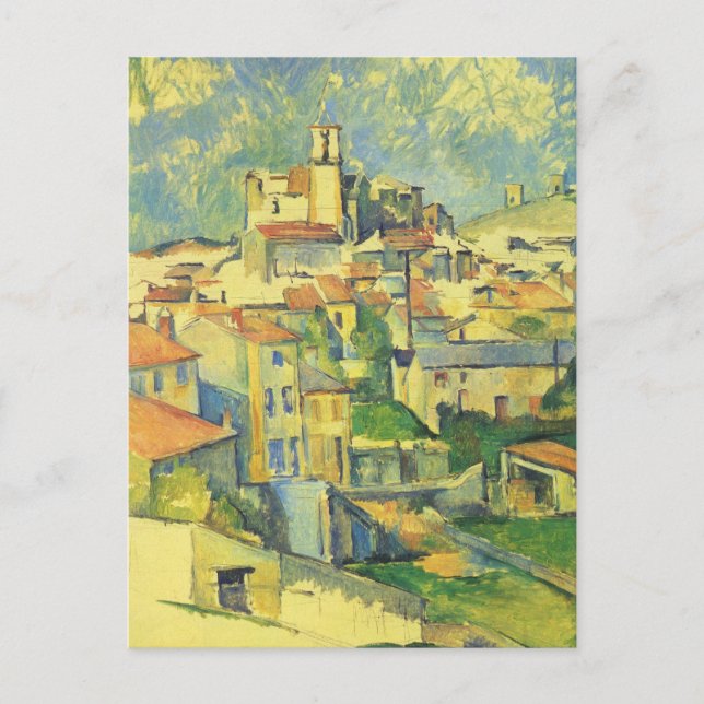 Paul Cezanne - Gardanne Postkarte (Vorderseite)