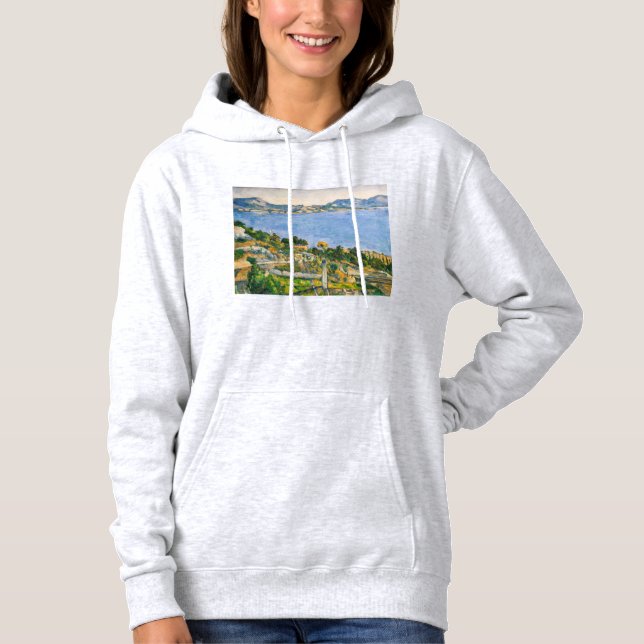 Paul Cezanne - Golf von Marseille aus Estaque gese Hoodie (Vorderseite)