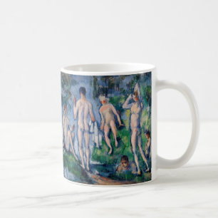 Paul Cezanne - Gruppe der Bathers Kaffeetasse