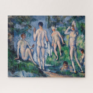 Paul Cezanne - Gruppe der Bathers Puzzle