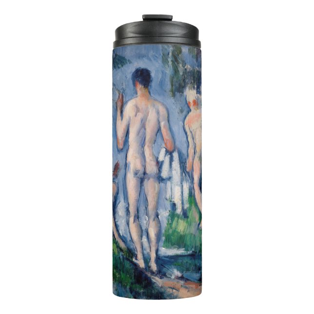 Paul Cezanne - Gruppe der Bathers Thermosbecher (Vorderseite)