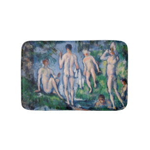 Paul Cezanne - Gruppe von Badenden Badematte