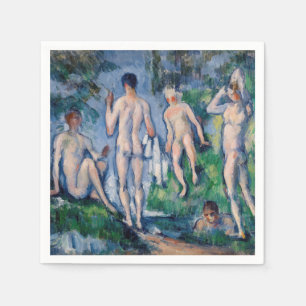Paul Cezanne - Gruppe von Badenden Serviette