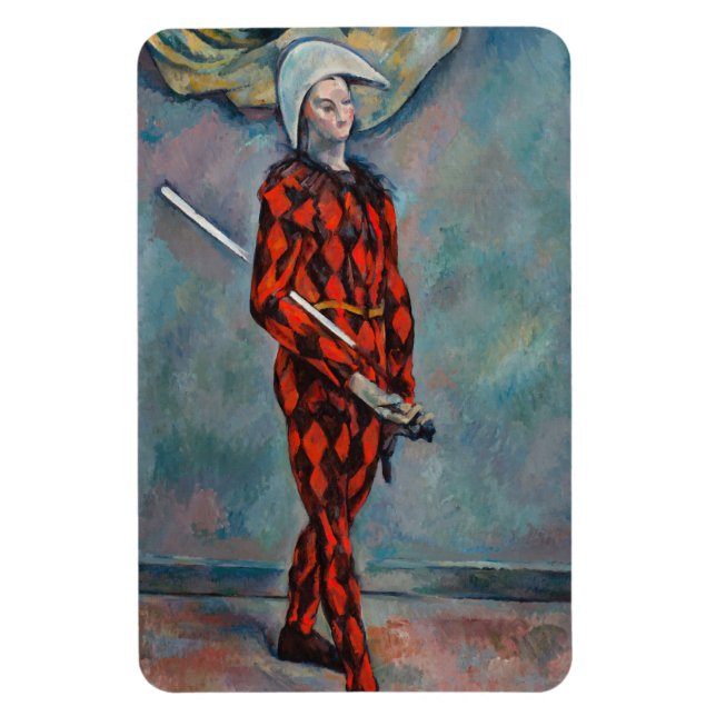 Paul Cezanne - Harlekin Magnet (Vertikal)