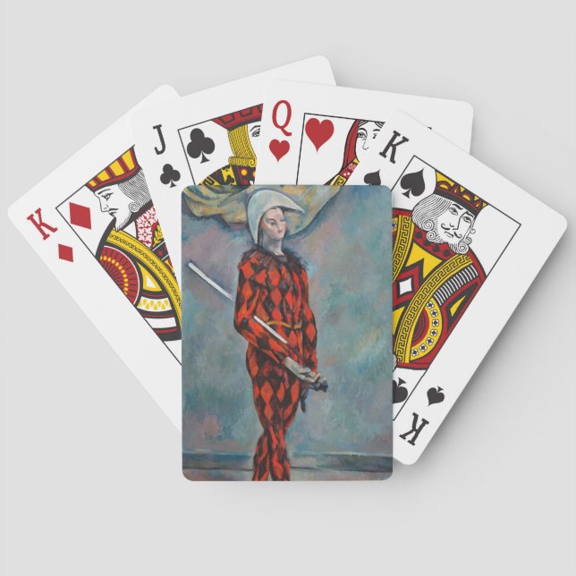 Paul Cezanne - Harlequin Spielkarten (Rückseite)