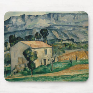 Paul Cezanne - Haus in Provence Mousepad