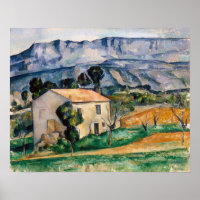 Paul Cezanne - Haus in Provence