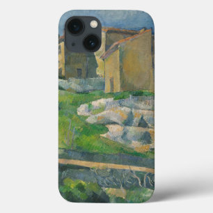 Paul Cezanne Häuser in der Provence: Riaux V iPhone 13 Hülle