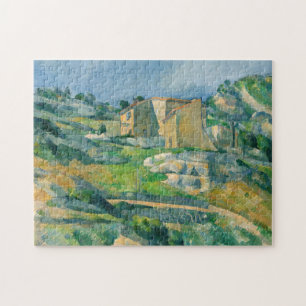 Paul Cezanne - Häuser in Provence, Riaux Valley Puzzle