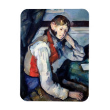 Paul Cezanne - Junge im Roten Westen