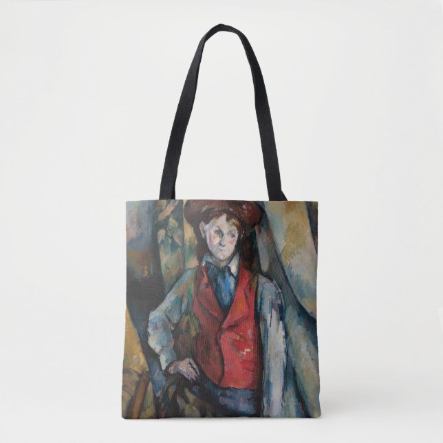 Paul Cezanne - Junge mit roter Weste (Vorderseite)