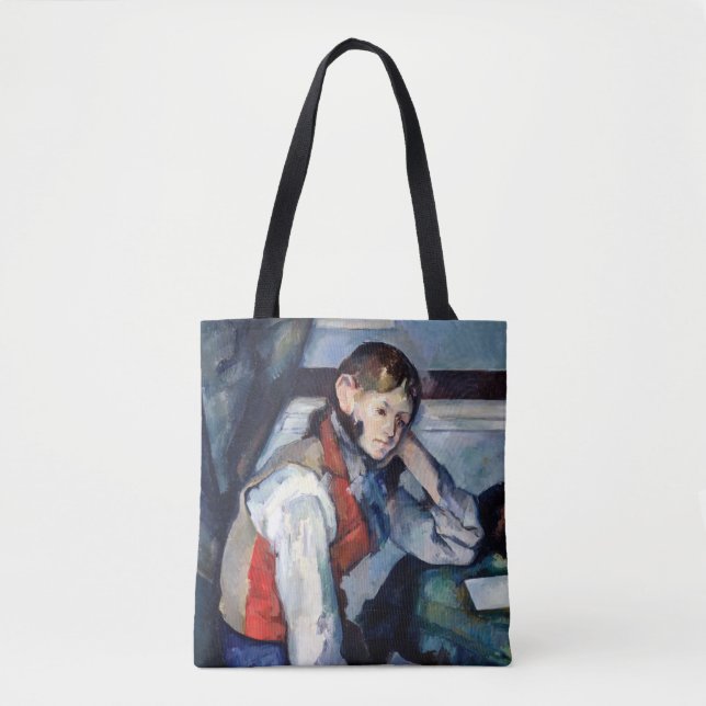 Paul Cezanne - Junge mit roter Weste (Vorderseite)