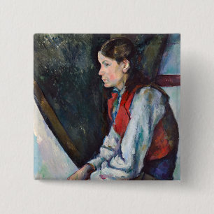 Paul Cezanne - Junge mit roter Weste Button
