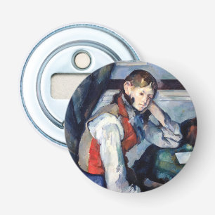 Paul Cezanne - Junge mit roter Weste Flaschenöffner