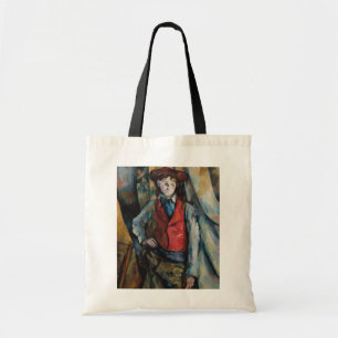 Paul Cezanne - Junge mit roter Weste Tragetasche