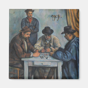 Paul Cezanne   Kartenspieler Magnet