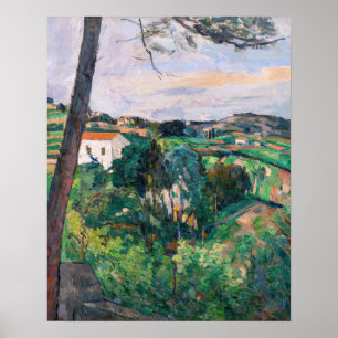 Paul Cezanne - Kiefernbaum in Estaque Poster