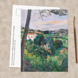 Paul Cezanne - Kiefernbaum in Estaque Postkarte