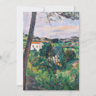 Paul Cezanne - Kiefernbaum in L'Estaque Dankeskarte