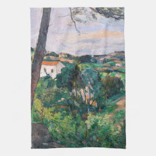 Paul Cezanne - Kiefernbaum in L'Estaque Geschirrtuch