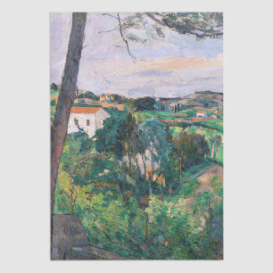 Paul Cezanne - Kiefernbaum in L'Estaque Seidenpapier