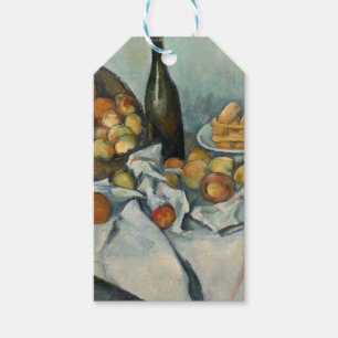 Paul Cezanne Korb mit Äpfeln Vintage Stilleben Geschenkanhänger