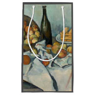 Paul Cezanne Korb mit Äpfeln Vintage Stilleben Kleine Geschenktüte