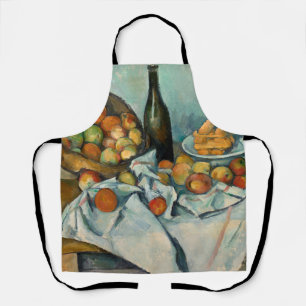 Paul Cezanne Korb mit Äpfeln Vintage Stilleben Schürze