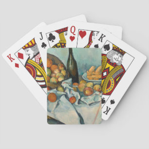 Paul Cezanne Korb mit Äpfeln Vintage Stillleben Spielkarten