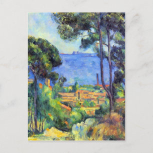 Paul Cezanne - Landscape Postkarte
