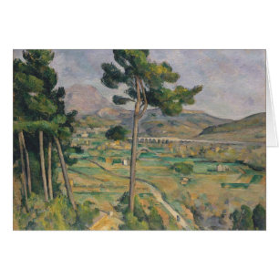 Paul Cezanne Landschaft mit Viadukt