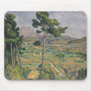 Paul Cezanne   Landschaft mit Viadukt Mousepad