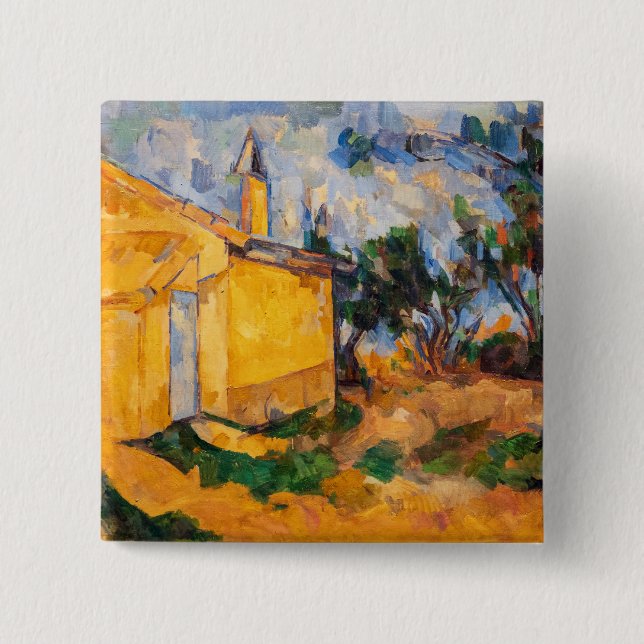 Paul Cezanne - Le Cabanon de Jourdan Button (Vorderseite)