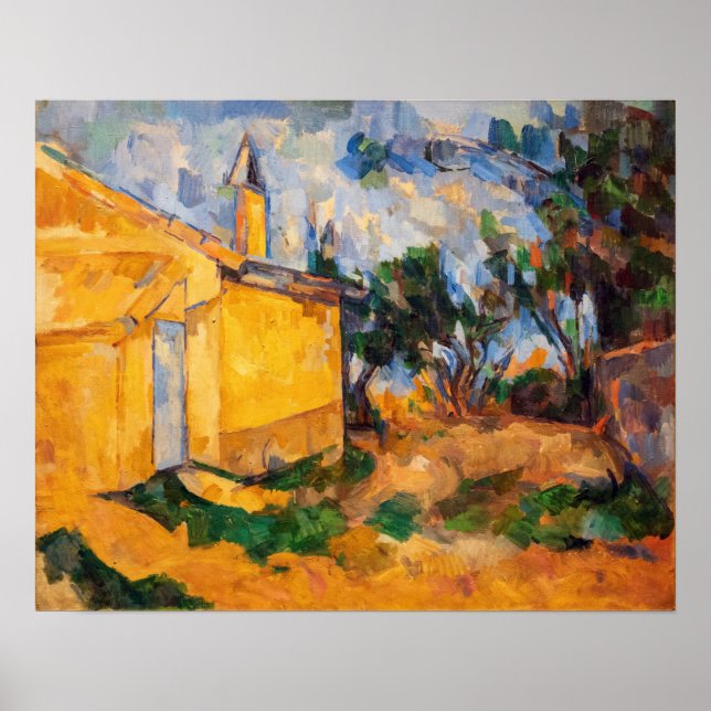 Paul Cezanne - Le Cabanon de Jourdan Poster (Vorne)