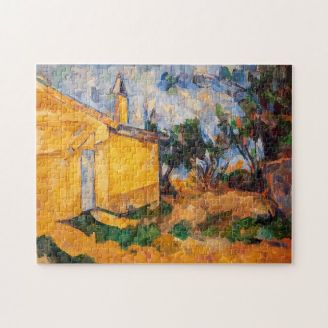 Paul Cezanne - Le Cabanon de Jourdan Puzzle (Horizontal)