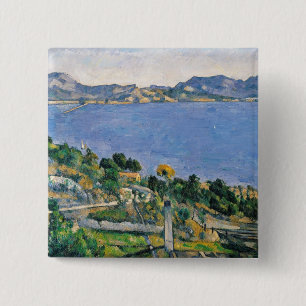 Paul Cezanne L'Estaque, Ansicht der Bucht von Button