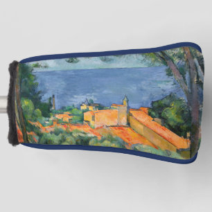 Paul Cezanne - L'Estaque mit roten Dächern Golf Headcover