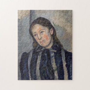 Paul Cezanne - Madame Cezanne mit offenem Haar Puzzle