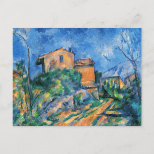 Paul Cezanne "Maison Maria mit Blick auf das Schlo Postkarte
